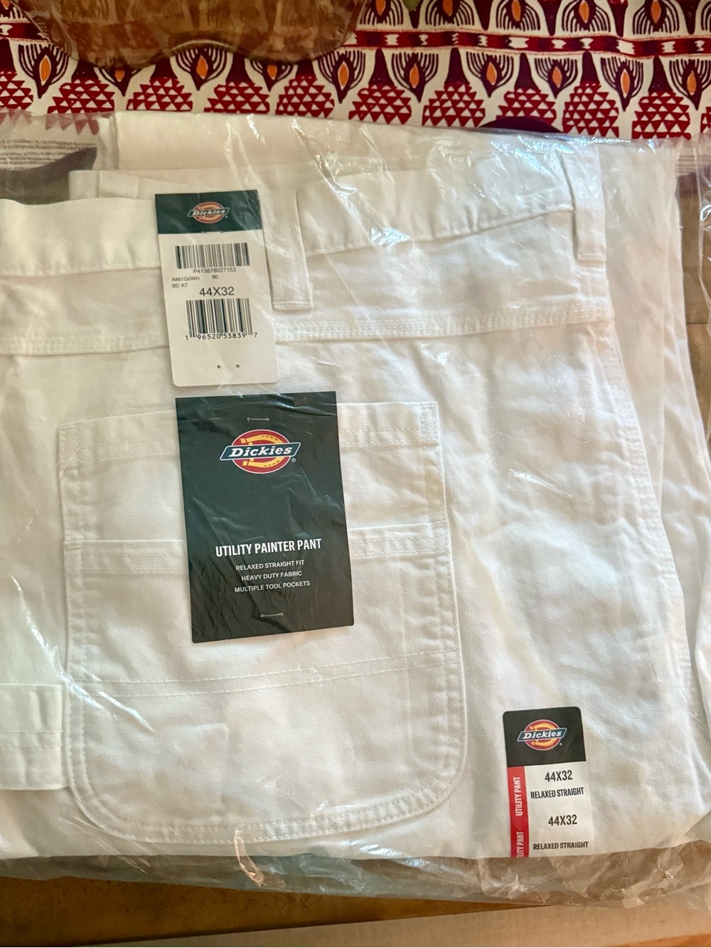 Dickies Utility White Painter Jeans 44 - Relaxed Fit